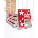 Copy paper White Premium Line, DIN A4, 80 g/m², bright white, 1 box = 5 x 500 sheets