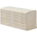 Tork® folding towels 66424, 2-ply, zig-zag folding, 15 pack á 250 sheets (3750 towels), natural white