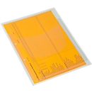 Transparenttasche, selbstklebend, DIN A4 Dehnfalte/Klappe, 10 Stk.