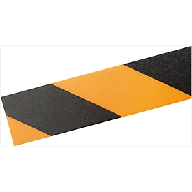 Bodenmarkierungsband Durable, zweifarbig, selbstklebend, 30 m Länge, schwarz/gelb