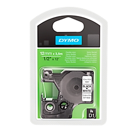 DYMO® D1-Hochleistungsband, flexibel, B 12 mm