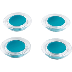 Farb-Design-Magnete, 4 St., blau