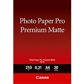 Fotopapier CANON matt, 210g/m², 20 Blatt, A4