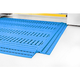 Fußbodenrost Work Deck, 600 x 1200 mm, blau