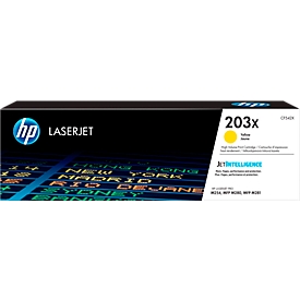 HP 203X Color LaserJet CF542X Toner gelb, original