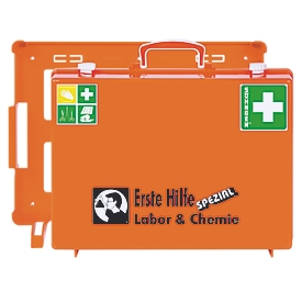 Mobiler Erste-Hilfe-Koffer, Bereich Labor & Chemie