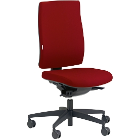 Original Steifensand Bürostuhl CETO CT2350, Synchronmechanik, ohne Armlehnen, Sitzzeit 8+ Stunden, rot