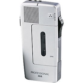 PHILIPS Mini-Kassetten-Diktiergerät Pocket Memo 488