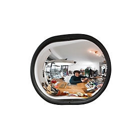 Raumspiegel, oval, 1 kg, 360 x 260 x 75 mm