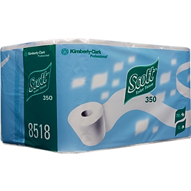 SCOTT Toilettenpapier 350, 3-lagig, 36 Rollen