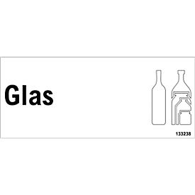 Selbstklebe-Etiketten "Glas"