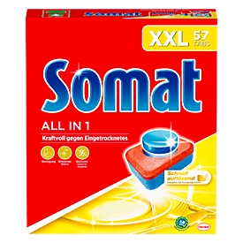 Somat 7 Multi-Tabs, Geschirrspültabs, Langzeit-Glanzschutz