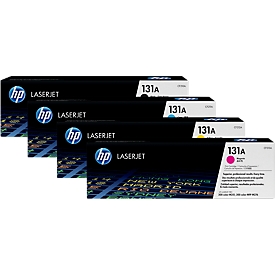 Sparset HP Color LaserJet CF210A/CF211A/CF212A/CF213A Toner, schwarz, cyan, gelb, magenta, original