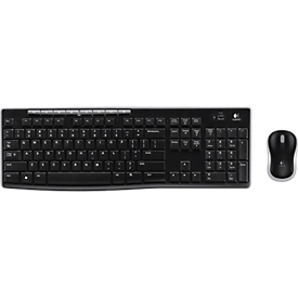 Tastatur-/Maus-Kombination Logitech® Wireless Combo MK270 - deutsche Tastatur