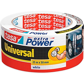Universaltape tesa® Extra Power, weiß, 25 m