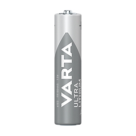 VARTA Batterie PROFESSIONAL LITHIUM, Micro AAA, 1,5 V, 4 Stück