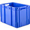 Euro Box Serie MF 6420, aus PP, Inhalt 82,9 L, Durchfassgriff, blau