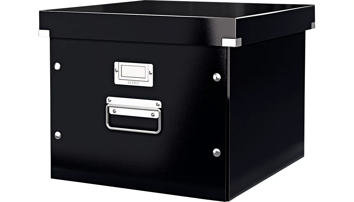 LEITZ® Ablage- und Transportbox für Hängeregistratur Serie Click + Store, schwarz